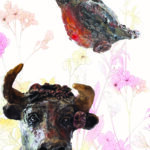 bestiaire vache déco jardin
